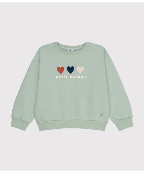 PETIT BATEAU（プチバトー） トレーナー スウェットプリントプル