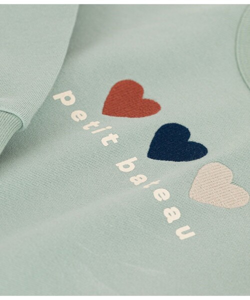 PETIT BATEAU（プチバトー） トレーナー スウェットプリントプル