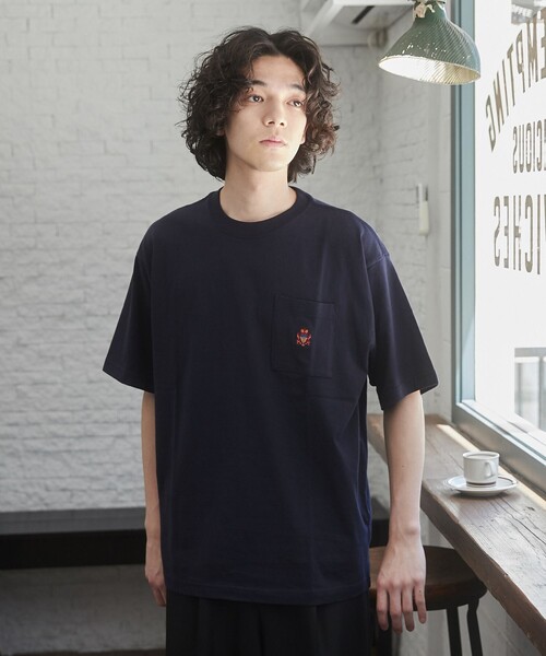 TOWNCRAFT（タウンクラフト） tシャツ 別注ロゴプリントTシャツ メンズ