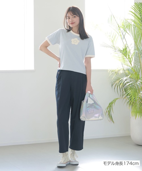 MARY QUANT - 新品 マリークワント Tシャツ グレー MARY QUANT tシャツ マリークワント mary quant デイジー