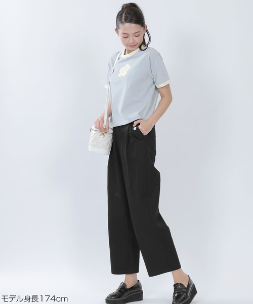 MARY QUANTレディースシャツ MARY QUANT tシャツ マリークワント mary quant デイジー