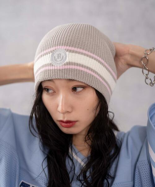 GOOFY CREATION KNIT TAM ニットタム　ベレー WEGO ニット帽 ニットキャップ WEGO/ワンポイント刺繍シングル