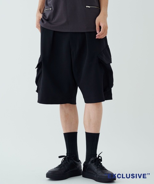 N.HOOLYWOOD (Men)/エヌ．ハリウッド ネイビー ショートパンツ N.HOOLYWOOD パンツ 「N.HOOLYWOOD/エヌハリウッド」別注2255