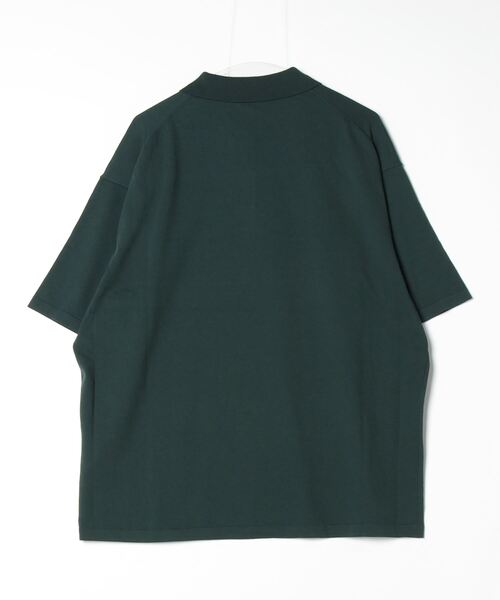 美品】EDIFICE ATON フレスカニットクルーポロニット ATON ポロシャツ