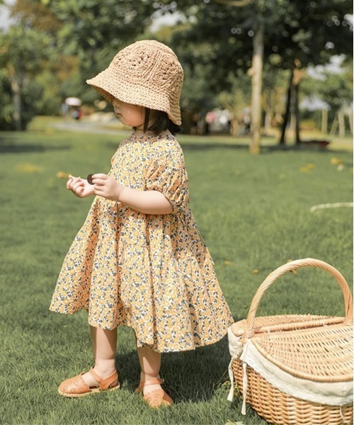 帽子 ハット 「 Bambin / ボンバン 」 クロシェ編み ペーパーハット