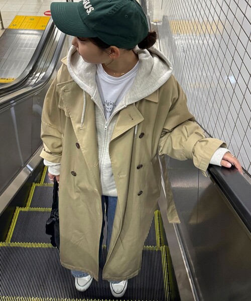 fredy emue」 トレンチコート 38 ベージュ レディース トレンチコート