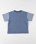 tシャツ デニム調ジャージー ポケット付きTシ...の詳細画像1