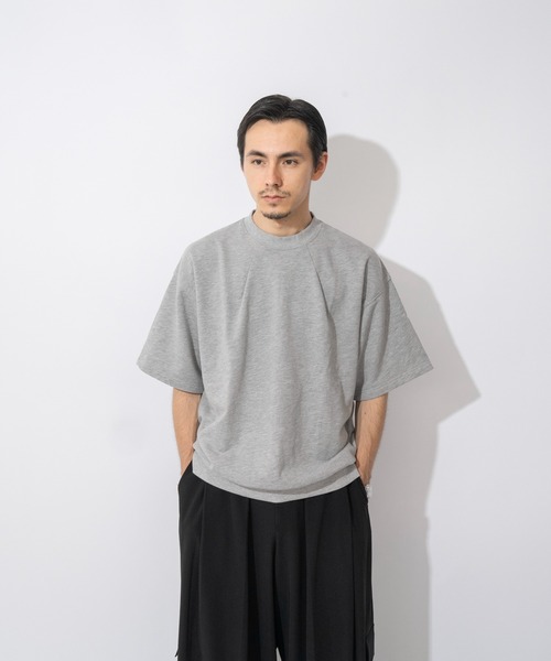 やまもと様 C7408 タックスウェットTシャツ Nanmo. tシャツ TUCK SWAET T-SHIRT / タッククルーネックスウェットT