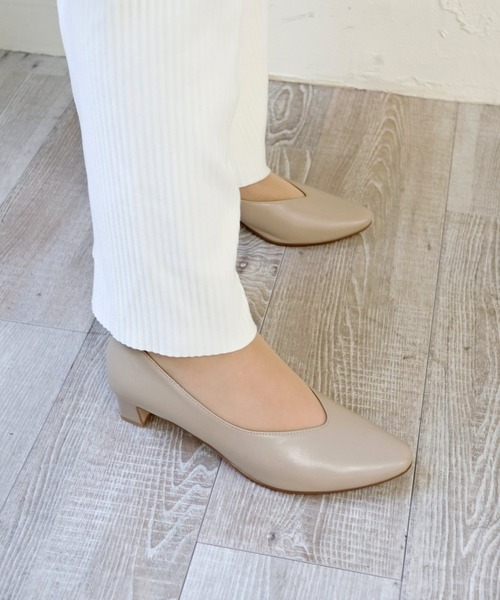 パンプス 「本革」Vカットパンプス/35755_17