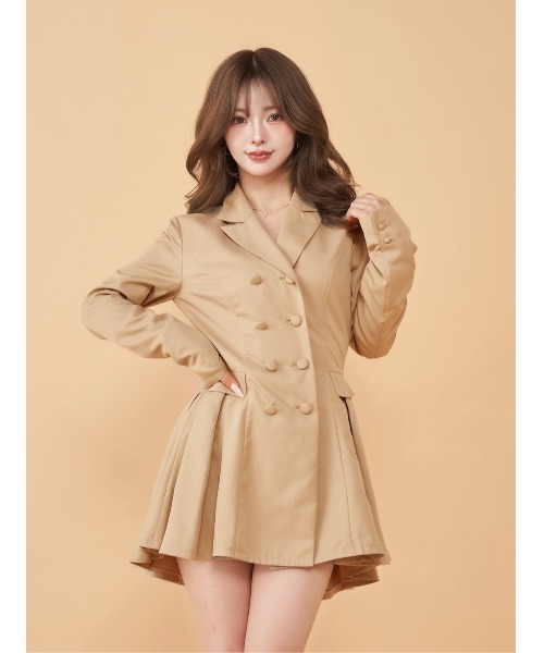 Darich（ダーリッチ） ワンピース バックコンシャスジャケットミニ