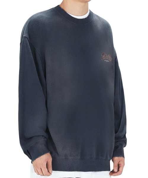 トレーナー スウェット 「OY/オーワイ」 VINTAGE WASHED OPYD MTM/ヴィンテージ ウォッシュド クルーネック レディース メン OY トレーナー スウェット 「OY/オーワイ」 VINTAGE WASHED OPYD
