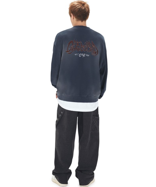 トレーナー スウェット 「OY/オーワイ」 VINTAGE WASHED OPYD MTM/ヴィンテージ ウォッシュド クルーネック レディース メン OY/オーワイ』 VINTAGE WASHED OPYD MTM/ヴィンテージ