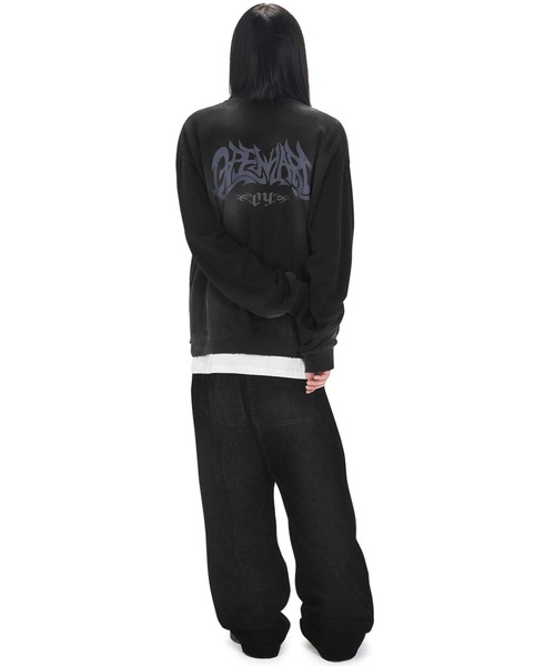 トレーナー スウェット 「OY/オーワイ」 VINTAGE WASHED OPYD MTM/ヴィンテージ ウォッシュド クルーネック レディース メン OY トレーナー スウェット 「OY/オーワイ」 VINTAGE WASHED OPYD