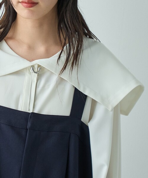 RONEL ブラウス シャツ 「RONEL」セーラーカラーブラウス レディース