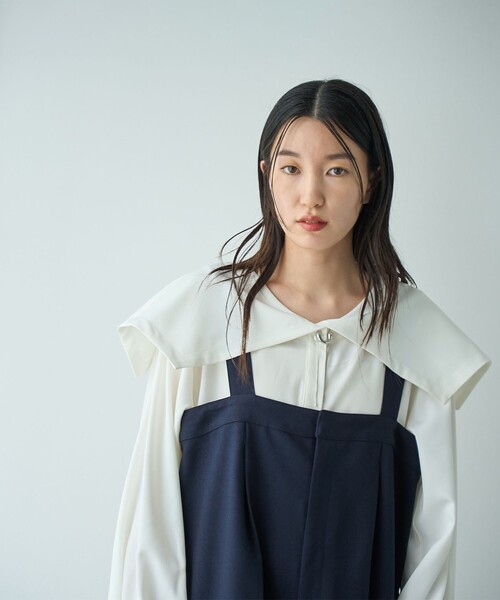 RONEL ブラウス シャツ 「RONEL」セーラーカラーブラウス レディース