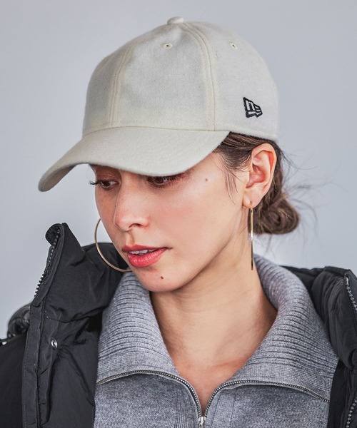 美品　オーラリー キャメル メルトンキャップ 帽子 9forty-12853964-osfm-new-era-
