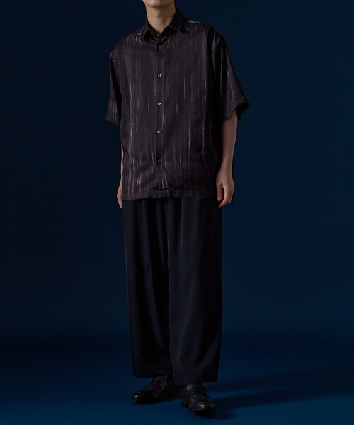 UNITED TOKYO スラックス 撥水COLD DRY イージーワイドパンツ
