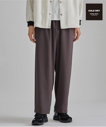 UNITED TOKYO スラックス 撥水COLD DRY イージーワイドパンツ