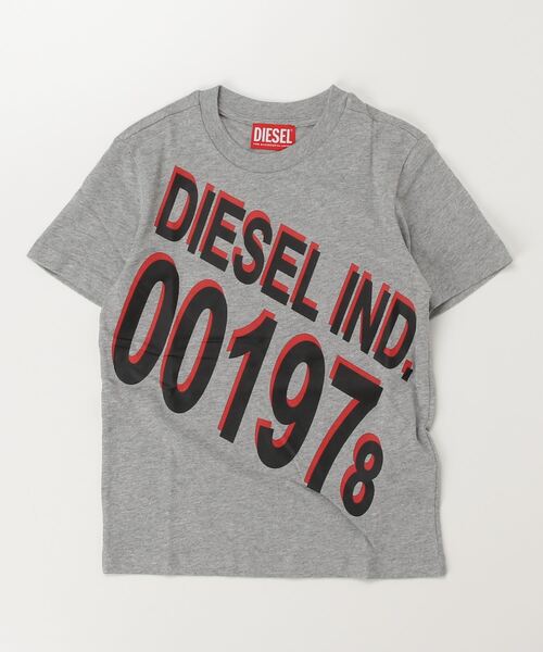 【DIESEL】ディーゼル キッズ ロゴ クルーネック Tシャツ 単色 ディーゼル DIESEL DIESEL(ディーゼル) Kids & Junior Tシャツ