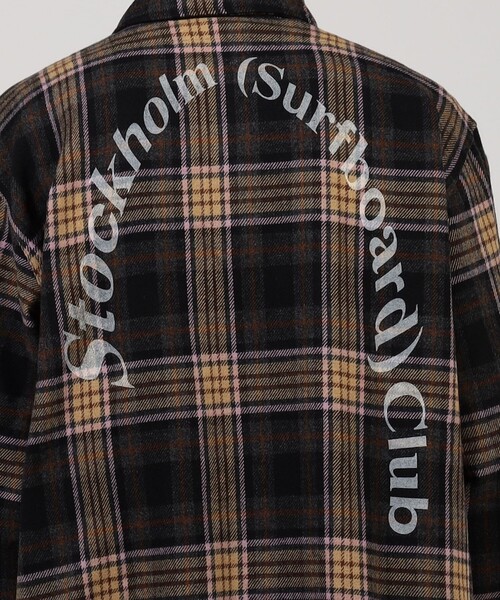 Stockholm Surfboard Club シャツ オーバーシャツ メンズ : ZOZOTOWN 
