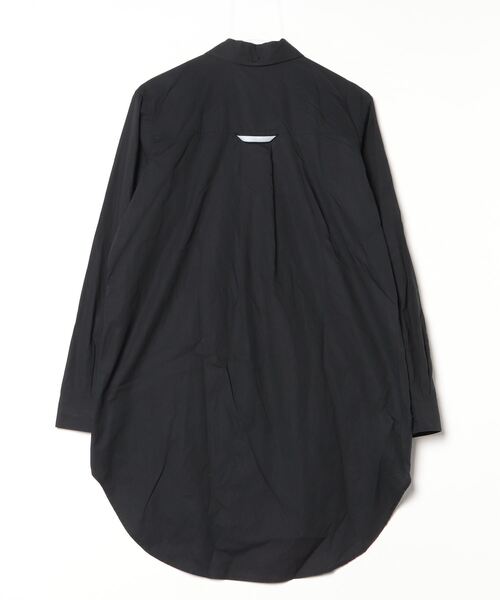 alexander wang ブラック シャツワンピース T BY ALEXANDER WANG」 シャツワンピース 0 ブラック レディース