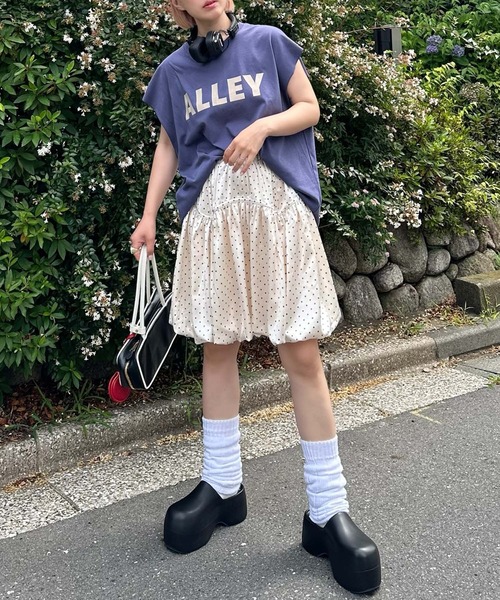 Alley Tokyo バルーンリボンスカート Alley Tokyo スカート バルーンリボンスカート : ZOZOTOWN Yahoo
