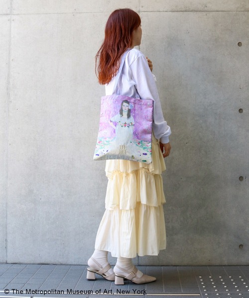 ACCOMMODE トートバッグ THE MET/グラフィックトート レディース
