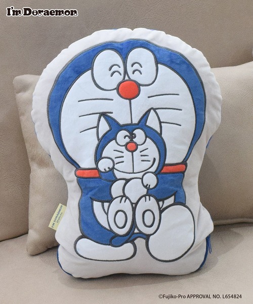【限定品！！】ドラえもん　ブランケット Flowering ブランケット I'M DORAEMON/ブランケットinクッション