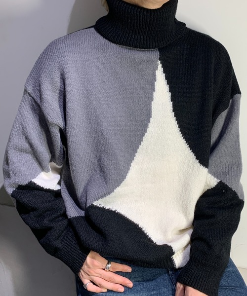 link lot セーター ニット 「25年新色ネイビー追加」ふわもち ジオ