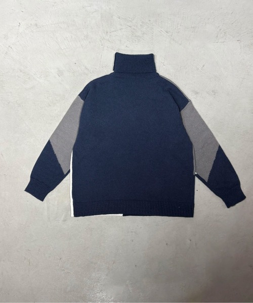 link lot セーター ニット 「25年新色ネイビー追加」ふわもち ジオ