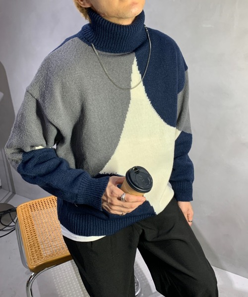 【タグ付き未使用品】専用品タートルネックセーター ケーブルタートルネックニット（ニット/セーター） | tk.TAKEO KIKUCHI