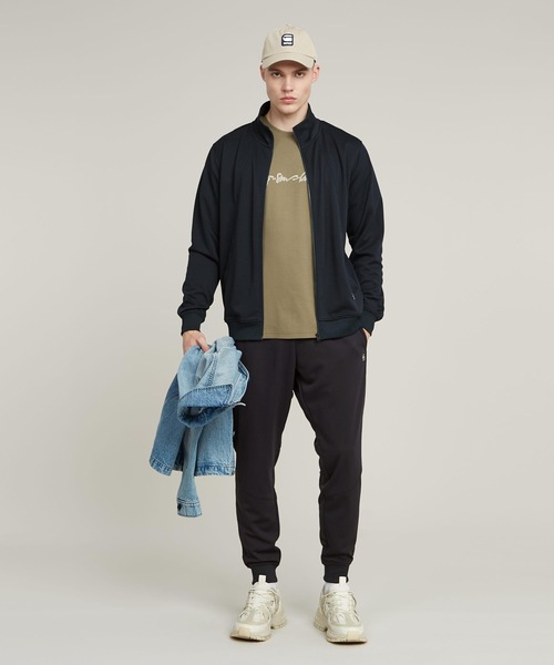 G-STAR RAW ジャージ MOTION TECH TRACKTOP/ブランドロゴトラック