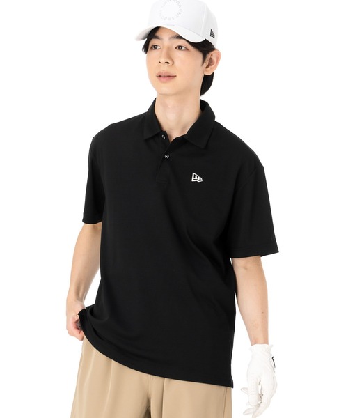 ニューエラ ゴルフ 半袖 鹿の子 ポロシャツ NEW ERA 春夏モデル NEW ERA ポロシャツ ニューエラ ゴルフ 半袖ポロシャツ 鹿の子