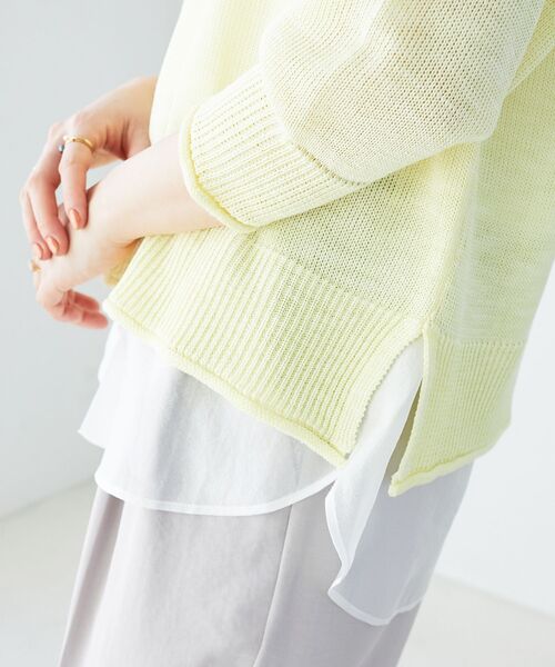 タンクトップ ノースリーブ レイヤードタンク レディース