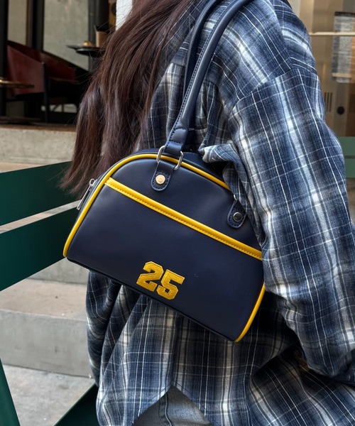 FOREVER21 ボストンバッグ 「2025SS」ナンバリングミニボストン