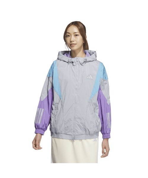 adidas コート アウター アディダス BYS スリーストライプス