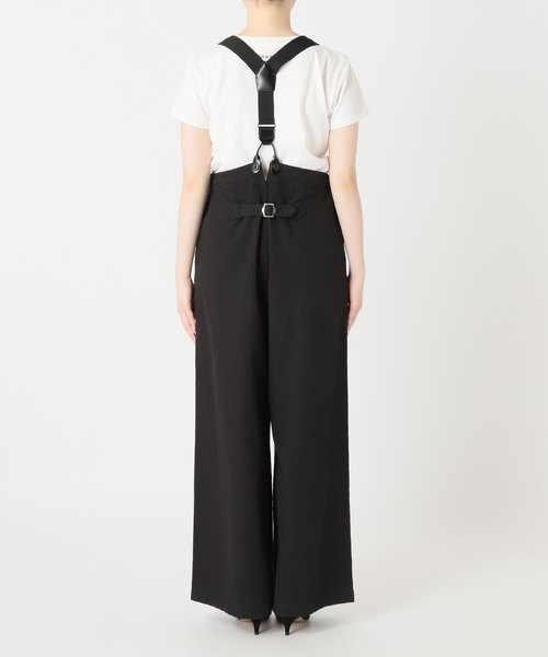 Spick＆Span パンツ 「追加2」サスペンダー付きワーカーパンツ