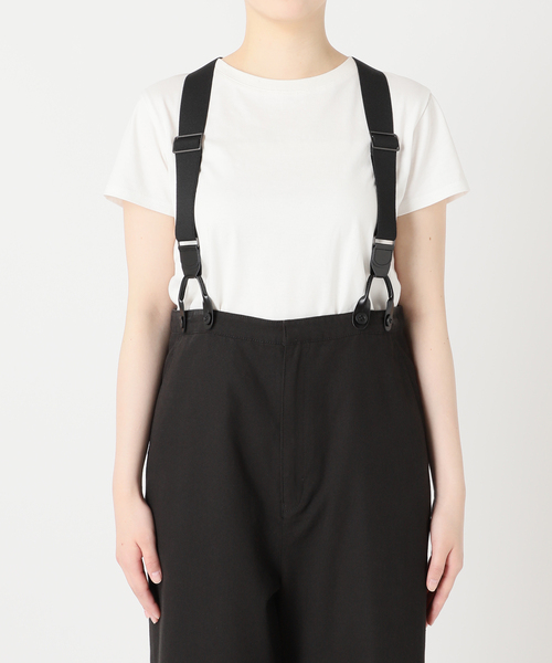 新品　サスペンダー付きワーカーパンツ　スピックアンドスパン　未使用タグ付き Spick & Span - 【新品】【2024SS】Spick & Span サスペンダー