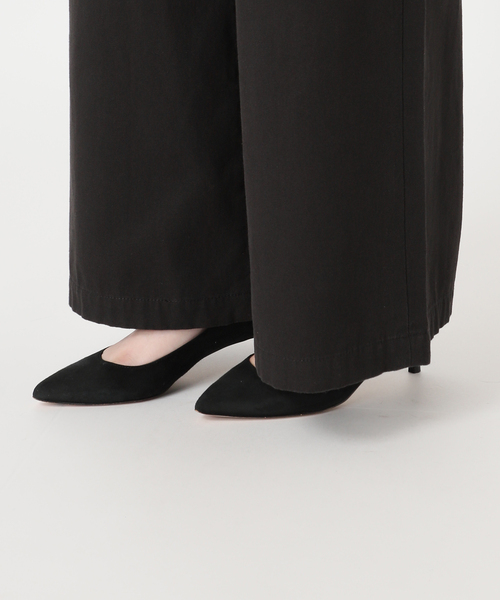 【Spick＆Span】タグ付き　サスペンダー付きワーカーパンツ　ブラック　36 追加》サスペンダー付きワーカーパンツ（その他パンツ）｜Spick