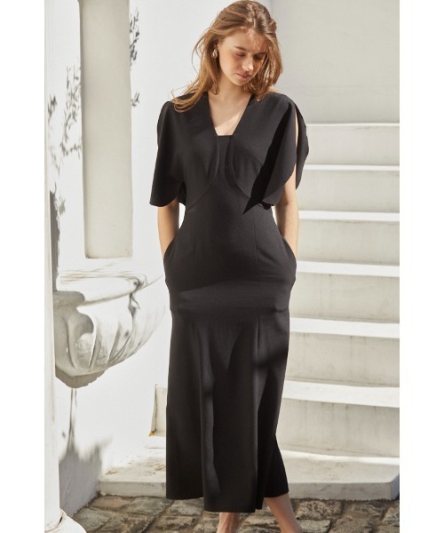 Estella.K ワンピース Josephine Dress スリットスリーブドレス