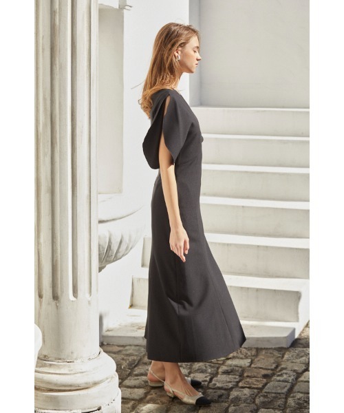 Estella.K ワンピース Josephine Dress スリットスリーブドレス