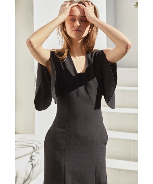 Estella.K ワンピース Josephine Dress スリットスリーブドレス