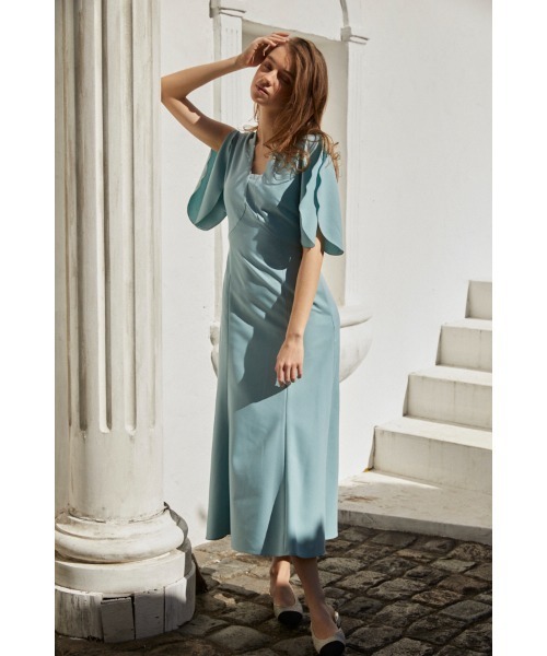 Estella.K ワンピース Josephine Dress スリットスリーブドレス