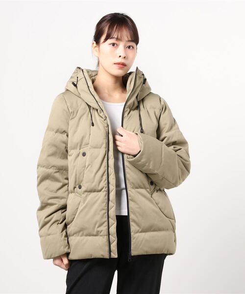 「hardcover」 ダウンジャケット LARGE ベージュ レディース_画像7