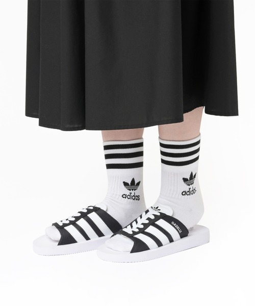 【adidas】GAZELLE BEACH W CORE/CORE/FTWR 国内発送 セール】ADIDAS アディダス GAZELLE BEACH W ガゼル ビーチ