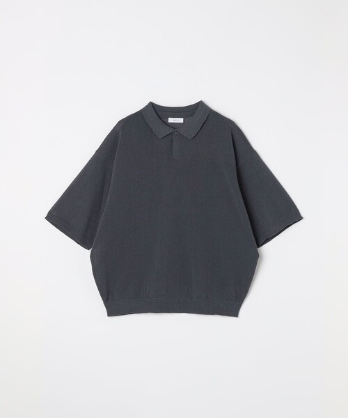 BATONER × アダムエロぺ 別注 ハイカウントリネンスキッパーポロシャツ ADAM ET ROPÉ HOMME(アダム エ ロペ オム) / 《別注》【BATONER