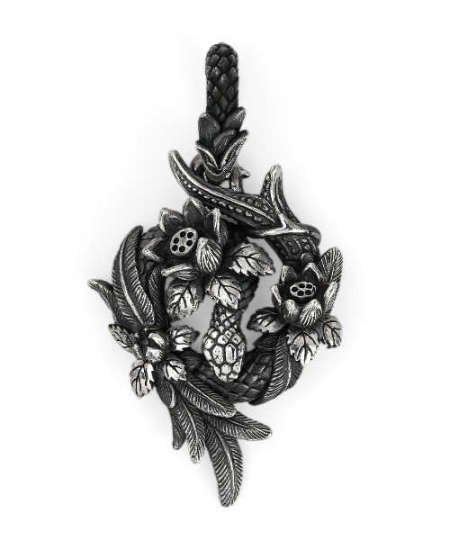 bloody maryブラッディマリーThrive繁栄ペンダントネックレス蛇 Bloody Mary（ブラッディマリー） ネックレス 「BloodyMary/ブラッディ