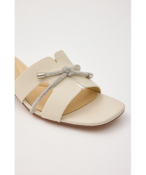 STACCATO ミュール【新品・完売品】 STACCATO サンダル ドルチェリボンミュール レディース