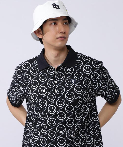 極美品 パーリーゲイツ ゴルフウェア ポロシャツ 総柄 バナナ サイズ7 3L PEARLY GATES 【PREMIUM SALE 30%OFF】PEARLY パーリーゲイツ