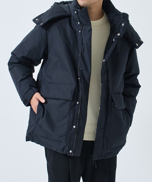 STUDIOUS（ステュディオス） ダウンジャケット 1 ブラック メンズ